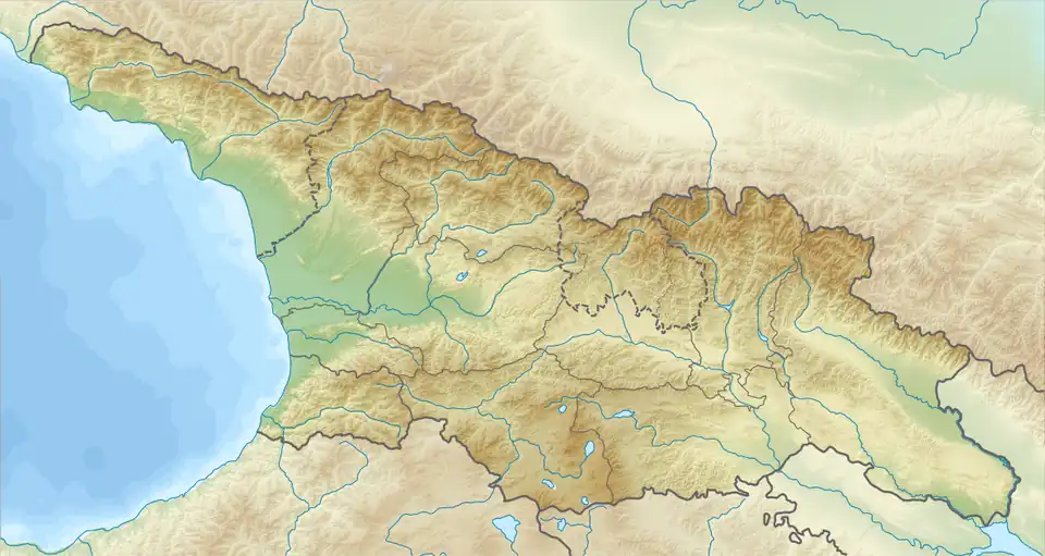 Gudauta Bay is located in Georgia