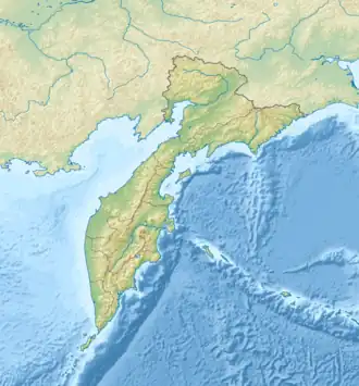 Lake Kronotskoye is located in Kamchatka Krai