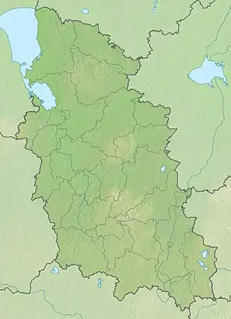 Lake Zhizhitskoye is located in Pskov Oblast