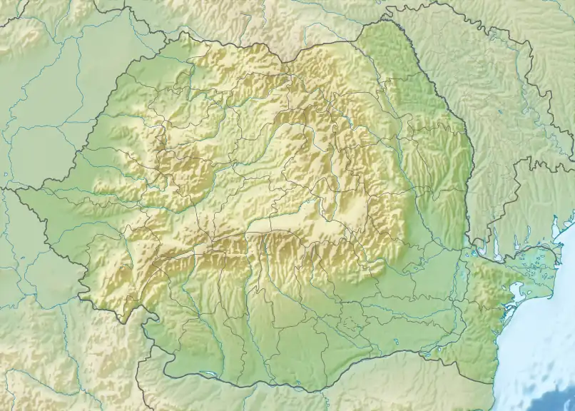 Peștera Muierilor is located in Romania