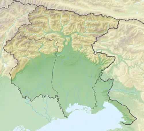 Bordaglia Lake is located in Friuli-Venezia Giulia