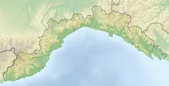 Lago delle Lame is located in Liguria