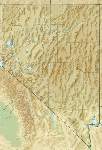 Cedar Range is located in Nevada