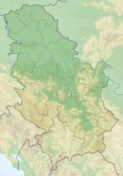 Stol is located in Serbia