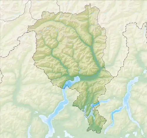 Cabbio is located in Canton of Ticino