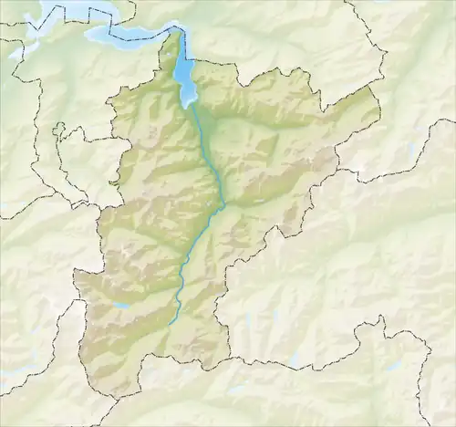 Lake Toma (Tomasee) is located in Canton of Uri