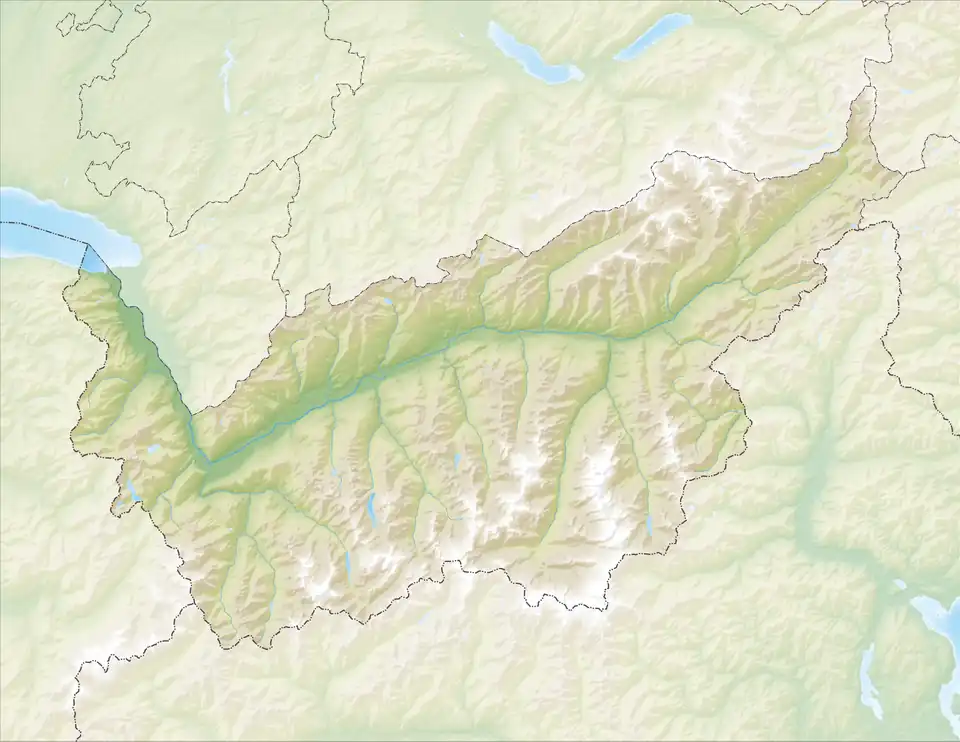 Vétroz is located in Canton of Valais
