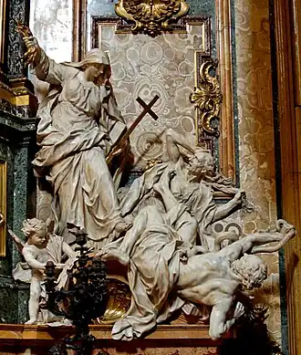 Religion Overthrowing Heresy and Hatred by Legros