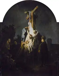 Rembrandt. The Descent from the Cross. 1633.