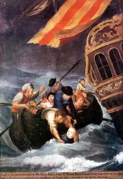 The Rescue of Don Ramón Power y Giralt (c. 1790)