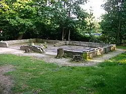 Remains of the morgues