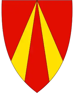 Coat of arms of Rollag Municipality