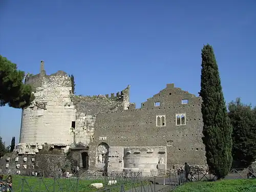 Rear of Tomb and Castle