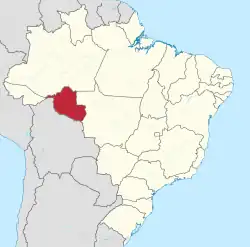 Location in Brazil
