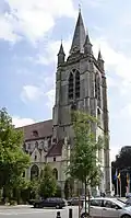 Church of Saint Hermes (Sint-Hirmes) in Ronse, Belgium.