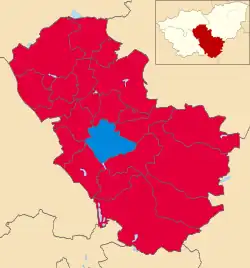 2011 results map