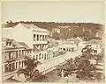 Rua do Piolho and Constitution Square, now Tiradentes Square (circa 1865–1875)