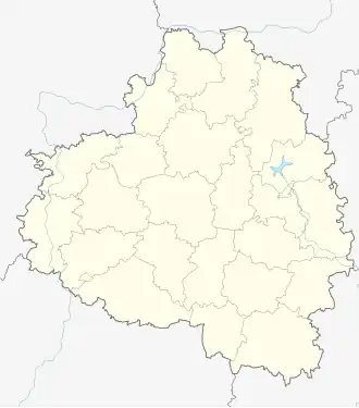 Yefremov is located in Tula Oblast
