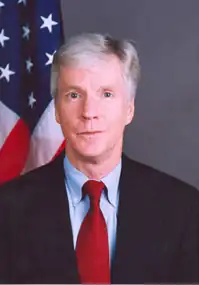 Ryan Crocker official portrait as a Secretary of State employee