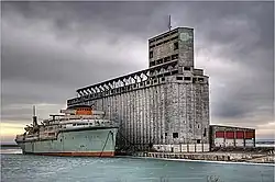 Aquarama docked in Buffalo.