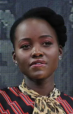 Lupita Nyong'o Actress. First black African Academy Award winner