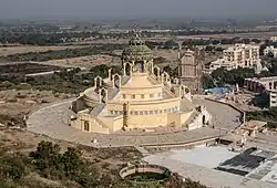 Samovsaran Mandir, a modern temple and museum at the base of the hills (Tapa Gaccha subtradition of Jains)[16]