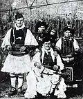 Sarakatsani family in Thrace, 1938