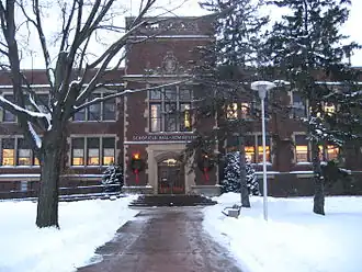 Schofield Hall, home to administrative offices