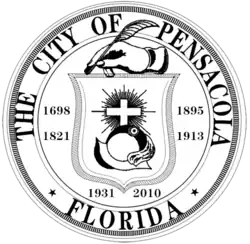 Official seal of Pensacola, Florida