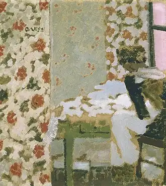 Édouard Vuillard, The Seamstress, (1893), Indianapolis Museum of Art