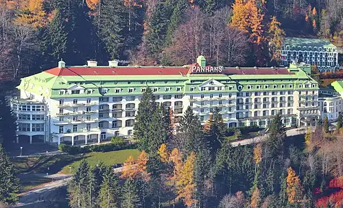 Hotel Panhans, built 1888 (1913)