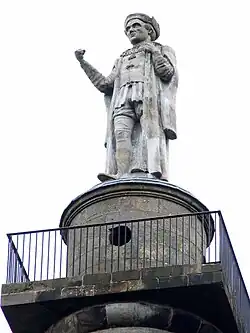 The late 20th century replacement stature of Sir Rowland Hill