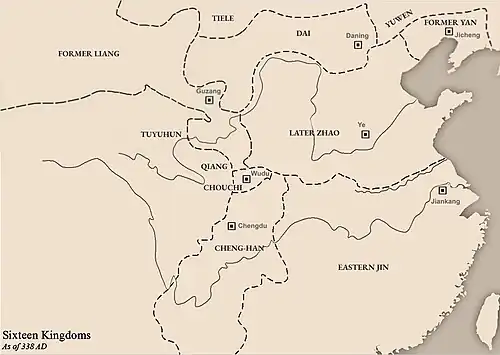 Later Zhao in northern China