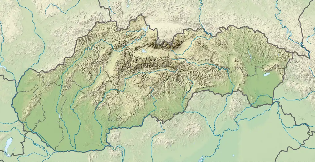 Hodejov is located in Slovakia