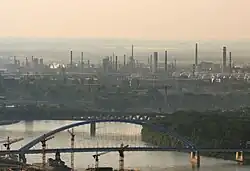 Slovnaft refinery in Bratislava