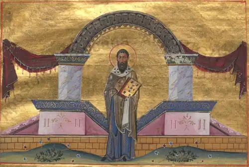 Saint Sophronius of Jerusalem, Patriarch of Jerusalem.