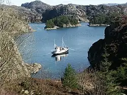 Fjord landscape, Sotra