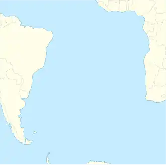 RAF Ascension Island is located in South Atlantic