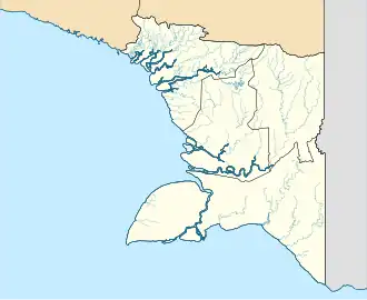 Wiru River is located in South Papua