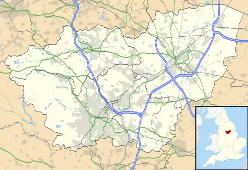 Sheffield Royal Hospital is located in South Yorkshire