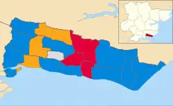 2003 results map
