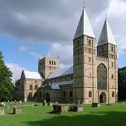 The minster from the north-west