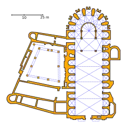 Plan of the church
