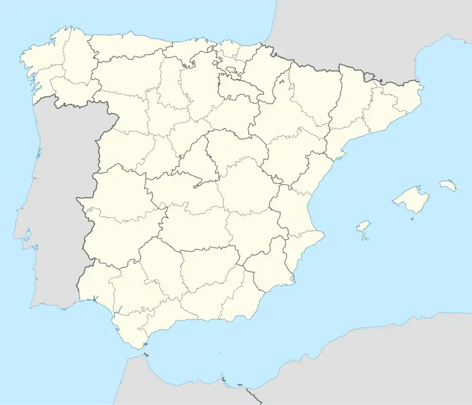 Villarreal is located in Spain
