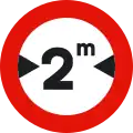 R-204 Width limitation