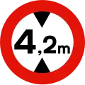 R-205 Height limitation