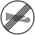 R-505 End of no honking