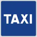 S-18 Reserved place for taxis