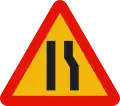 TP-17a Road narrows on the right