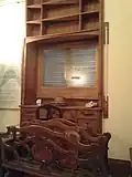 Library made by Eugenio Quarti for Villa Mariani in Bordighera
